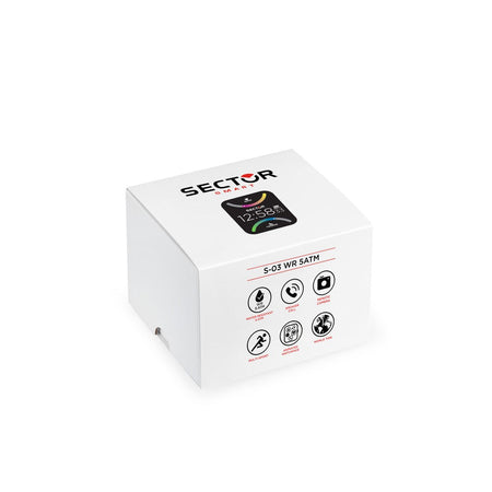 Smartwatch Sector S-03 Digitale Multi-Funzione Gomma Blu