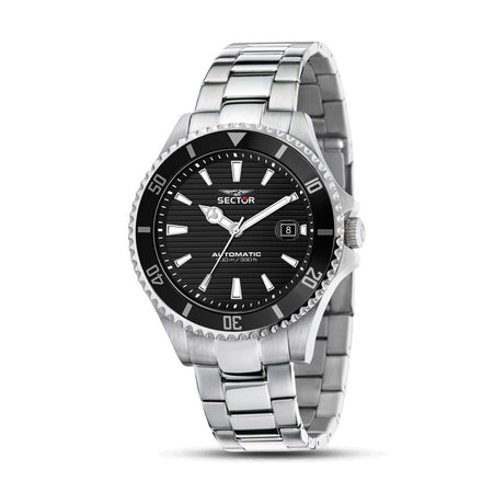 Sector 230 – Orologio Uomo Automatico Acciaio Datario Nero  (R3223161006)