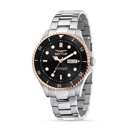 Sector 230 – Orologio Uomo Automatico Nero Day-Date (R3223161009)