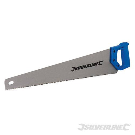 Sega per legno lama in acciaio 550 mm 7 tpi denti temperati Prezzo Silverline Silverline