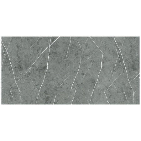 Pannello Adesivo Effetto Marmo Grigio 120x300cm Pareti Paraschizzi Stanza Cucina