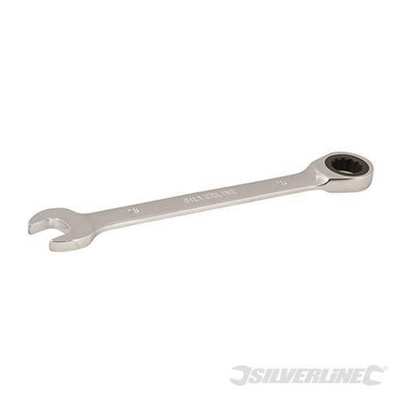 Chiavi a cricchetto combinata metrica a testa fissa, varie misure Silverline Silverline