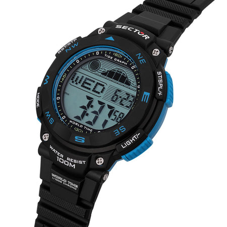 Sector EX-35 – Orologio Uomo Digitale Nero Blu (R3251534002)