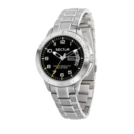 Sector 270 – Orologio Uomo Datario Acciaio Nero (R3253578006)