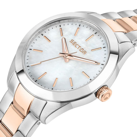 Sector 220 – Orologio Donna Acciaio Bicolore Madreperla (R3253588520)