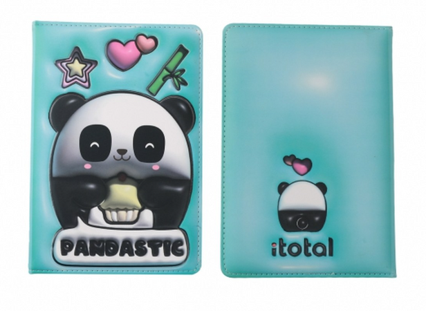 ITOTAL- NOTEBOOK A5 ITOTAL 3D SQUISHY PANDA