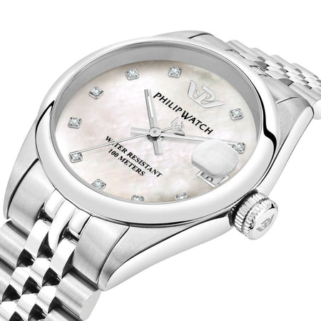 Philip Watch Caribe – Orologio Donna Acciaio con Diamanti (R8253597619)