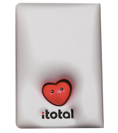 ITOTAL - NOTEBOOK A5 ITOTAL 3D SQUISHY CUORE