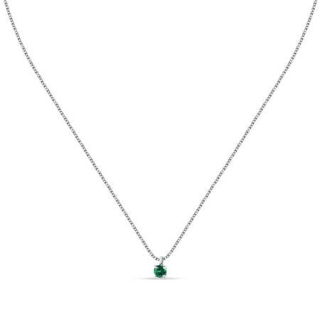 Morellato Tesori – Collana Donna Argento con Zircone Verde (SAIW173)