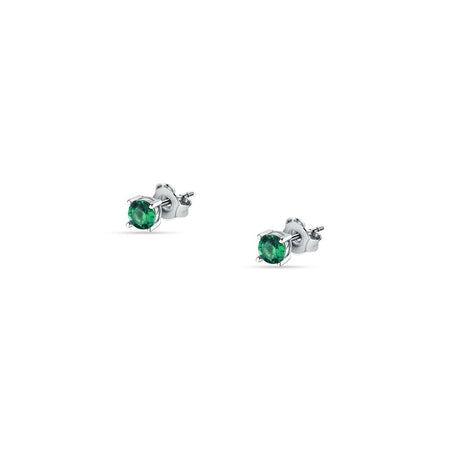 Morellato Tesori – Orecchini Donna Lobo Argento con Zircone Verde (SAIW176)