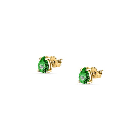 Morellato Tesori – Orecchini Goccia Verdi in Argento Dorato (SAIW197)