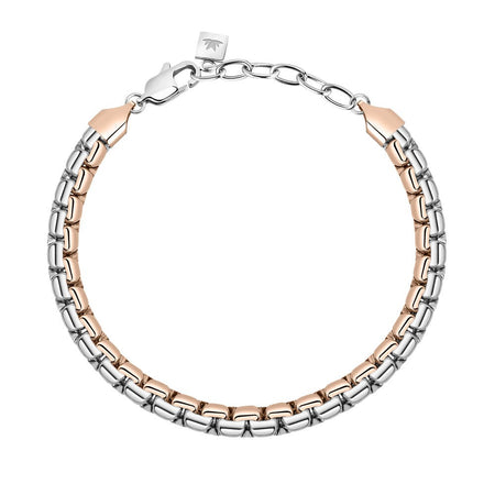 Bracciale Uomo Morellato Motown Acciaio Bicolor (SALS54)