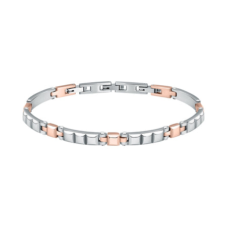 Bracciale Uomo Morellato Acciaio Silver Rose-Gold (SALS79)