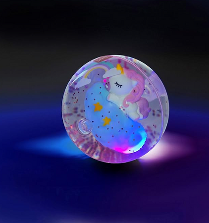 Legami - Pallina Rimbalzante Luminosa Unicorno