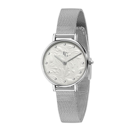 B&G Preppy – Orologio Donna Argento con Cinturino Mesh (R3853252539)