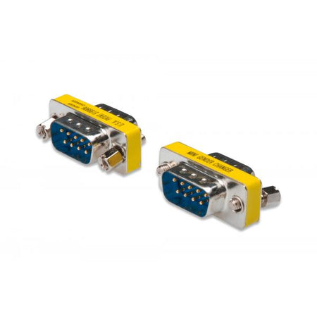Mini Adattatore 9 Poli Maschio-Maschio - DB 9 pin D-SUB RS232