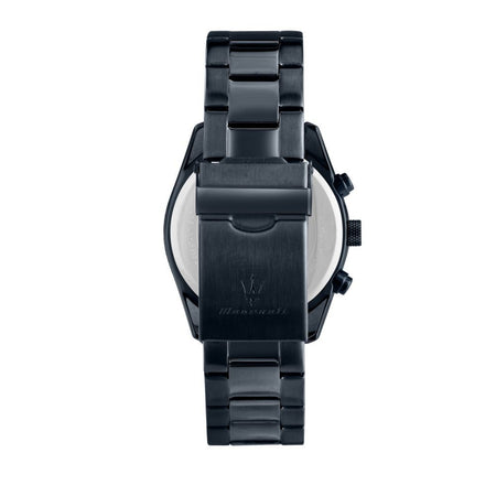 Maserati Blue Edition – Orologio Uomo Nero e Oro Rosa (R8873626003)