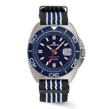 Lorenz Full Titanium – Automatico quadrante blu (30269BB)