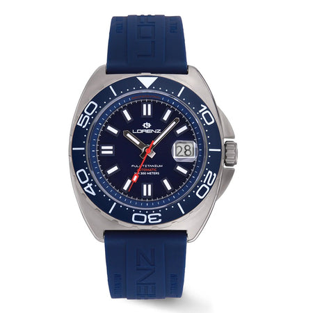 Lorenz Full Titanium – Automatico quadrante blu (30269BB)