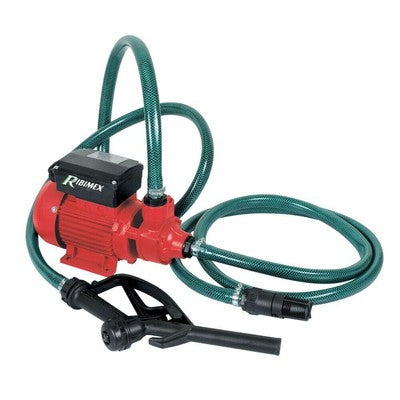KIT PER TRAVASO GASOLIO POMPA TRAVASATORE PER GASOLIO PORTATA MAX 40 lt/min