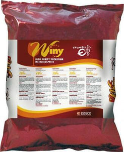 METABISOLFITO POTASSIO ANTIOSSIDANTE ANTIBATTERICO GR.250 PER LA SOLFITAZIONE
