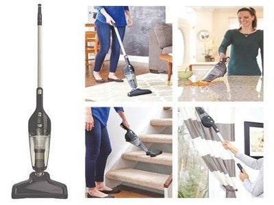 SCOPA ELETTRICA ASPIRAPOLVERE RICARICABILE 4 IN 1 B+D NSVA315 J