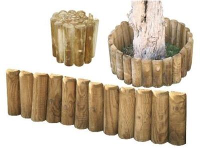 BORDURE STACCIONATA LASA IMPREGNATE 7xL180xH22 RECINZIONE ARREDO GIARDINO