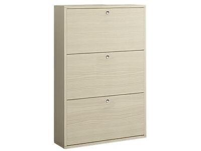 SCARPIERE SLIM 3 ANTE OLMO NOBILITATO MELAMINICO CM.73X15X110 SUPER OFFERTA
