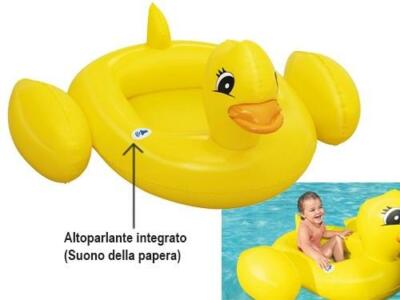 SALVAGENTE GONFIABILE PAPERA SPEAKER BESTWAY 34151 - CM.102x99