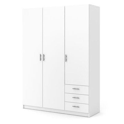 KIT ARMADIO SPRINT 3 ANTE E 3 CASSETTI CM. 147X50X200H