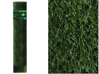 TAPPETI ERBA PRATO SINTETICO VERDE GIARDINO MINIROLL H.200CM - 5MT