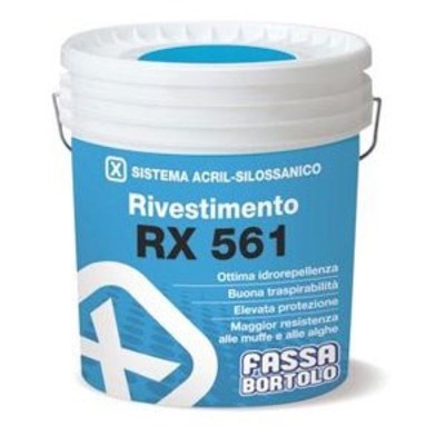 RIVESTIMENTO ACRIL-SILOSSANICO RUSTICO FINITURA RX 561 FASSA BORTOLO