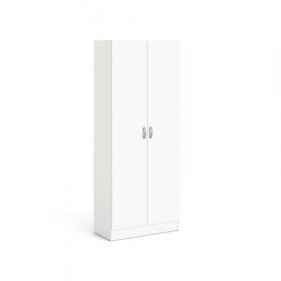 KIT ARMADIO FOCUS SCARPIERA 2 ANTE BIANCA CM. 69X35X170H