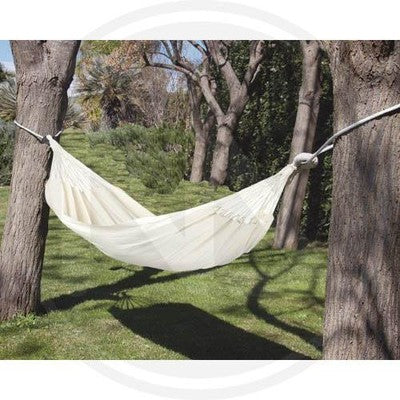 AMACA SINGOLA CON GANCI OSTUNI CM. 200X100 ARREDO GIARDINO ESTERNO