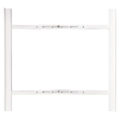 Kit per sovrapposizione lavatrice/asciugatrice lunghezza regolabile cm 55 > 66