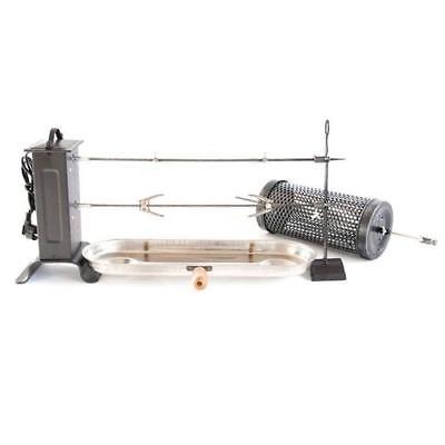 KIT GIRARROSTO ELETTRICO CM. 75x15x37 CON GHIOTTA E RULLO CASTAGNE