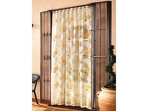 TENDA ZANZARIERA GIRASOLE CM.145/150x250 CON ASOLE E PIOMBO TENDE PANNA