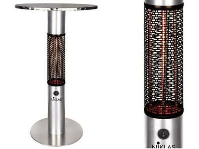 TERMOSTUFA TERMOTAVOLO INFRAROSSI NILAS ELIOT POTENZA 1500W CM. 60xH110