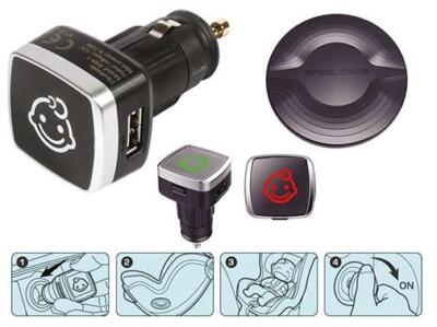 AVVISATORE SEGNALATORE BIMBO A BORDO AP3C005 ALLARME ACUSTICO