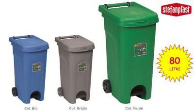 BIDONE BIDONI URBAN ECO SYSTEM CON PEDALE CAPACITA' 80LT 51x40x80 h