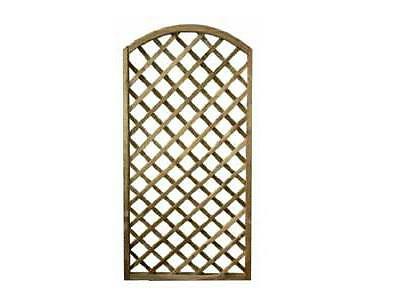 PANNELLO GRIGLIATO AD ARCO IN LEGNO IMPREGNATO CM.90X180 ARREDO GIARDINO PEZZI2