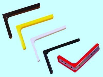 MENSOLE PER ARREDAM. RICOPERTE IN PLASTICA CM.12 E 18