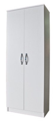 KIT ARMADIO SCARPIERA A DUE ANTE 5 RIPIANI CM. 71x38x182H