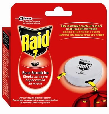 ESCA RAID FORMICHE ELIMINA L'INTERA COLONIA ATTIVO 3 MESI