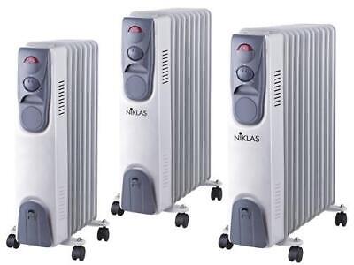 RADIATORI RADIATORE AD OLIO NIKLAS 11 ELEMENTI POTENZA 2500W RISCALDAMENTO