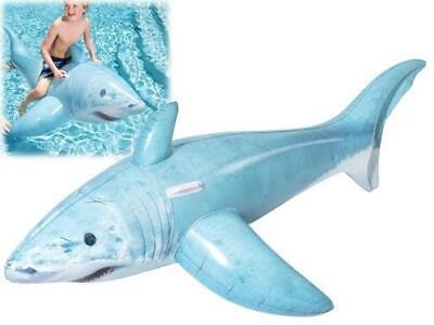 GIOCHI GONFIABILI SQUALO 3D CON MANIGLIE BESTWAY 41405 CM.183x102