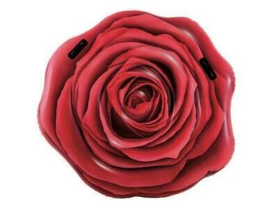 MATERASSINI GONFIABILI INTEX ROSA ROSSA 58783 NP CM.137x132 GIOCHI SPIAGGIA MARE