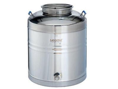 BIDONE FUSTI CONENITORI OLIO EUROPA SANSONE SALDATO TESTA A TESTA LT.20