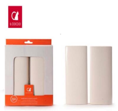 UMIDIFICATORE IL COCCIO 2 PZ CERAMICA PER TERMOSIFONI STUFA BIANCO