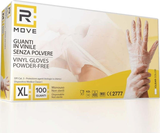 1conf.-Da-100pz-Tg.-XL---Rmove-Guanti-Vinyl-Clear-Uso-Medico-Senza